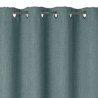 Штора Затемняющая с люверсами Exurie 180 x 140 см зеленый LA REDOUTE INTERIEURS  фото, kupilegko.ru